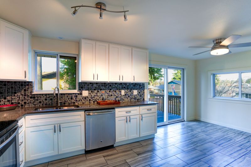 Modern Wood Flooring in Kitchen